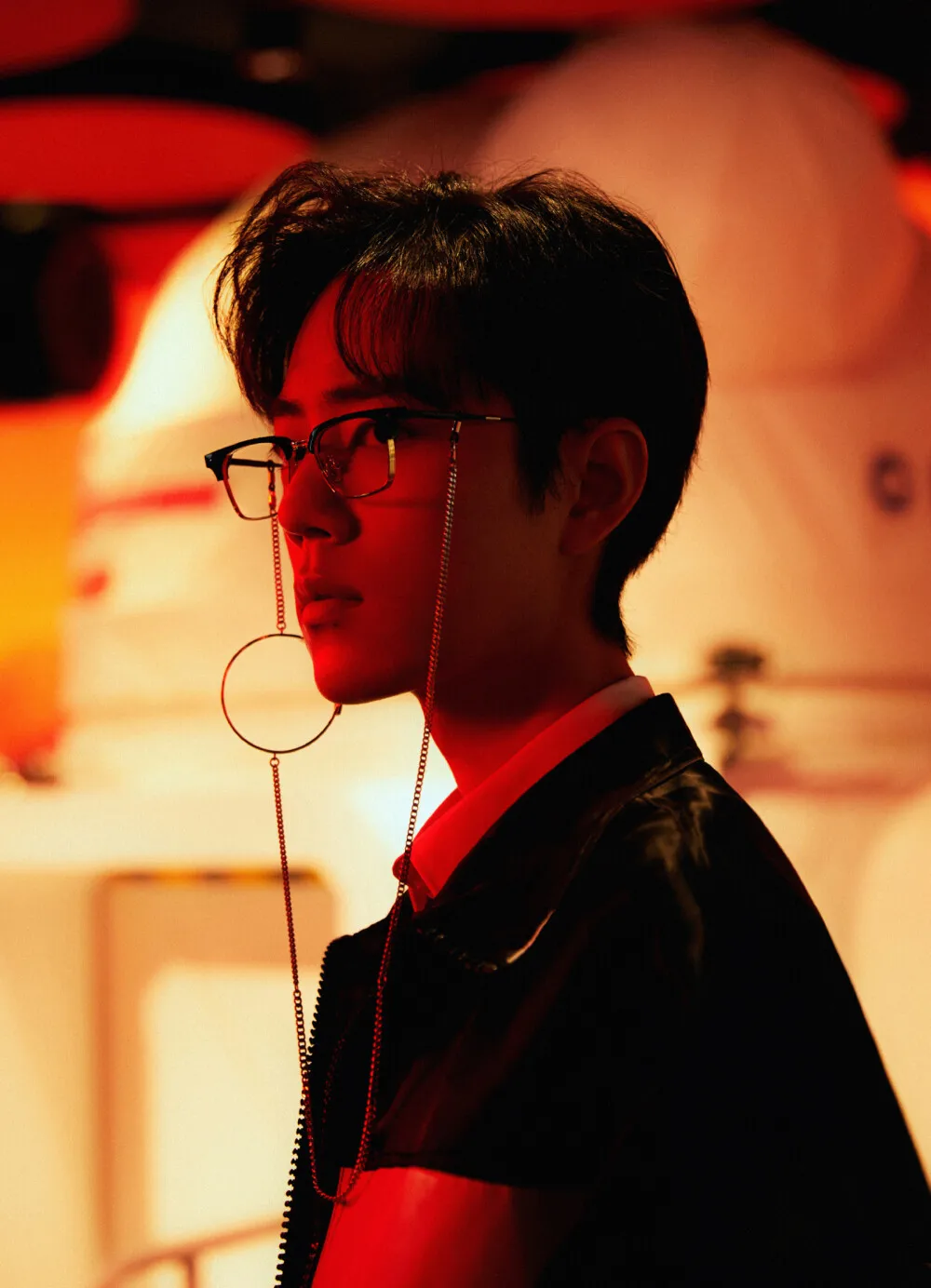 Китайский актер Сяо Чжан Настенный декор плакат черно-белый холст живопись Ретро