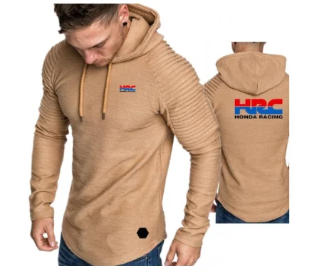 

Racing Hrc Decal Print Men's Hoodies Autumn Coat Male Hoodies Winter Thick Warm Men Hip Hop Street Wear Sweatshirts Skateboard