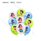 Luca Pixar аксессуары для украшения тематической вечеринки Диснея, латексные воздушные шары для детей, яркий баннер, набор флагов, игрушки для детей, подарки