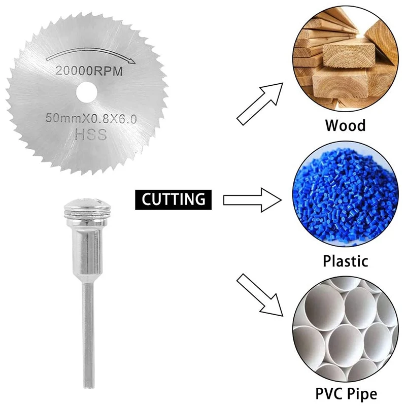 41 шт. набор режущего колеса вращающиеся режущие инструментов для Dremel роторный