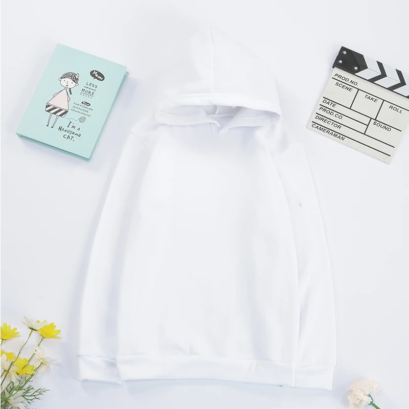 

Однотонные худи, повседневные толстовки с принтом, свитшот с капюшоном для мальчиков и девочек, Модный пуловер, черная уличная одежда для по...