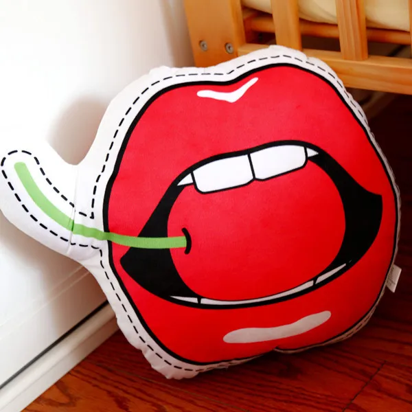 Девочка Сердце Макарон розовый Мороженое леденец мороженое Мультфильм Плюшевая