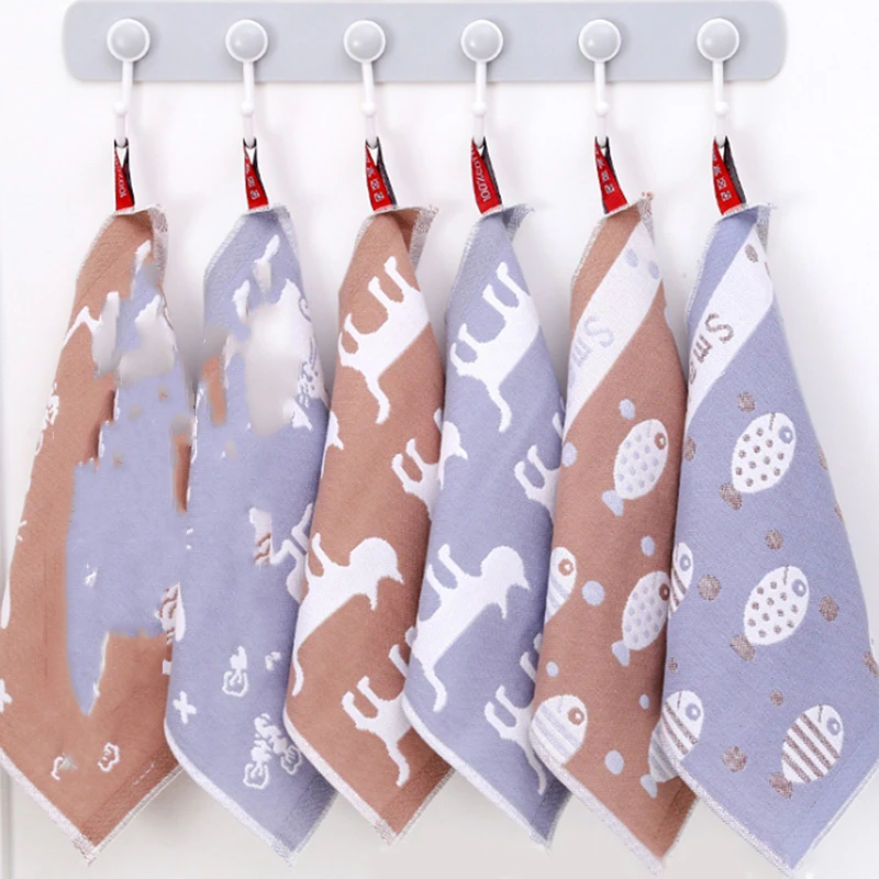 Хлопковые полотенца для новорожденных Слюнявчики полотенце кормления детская