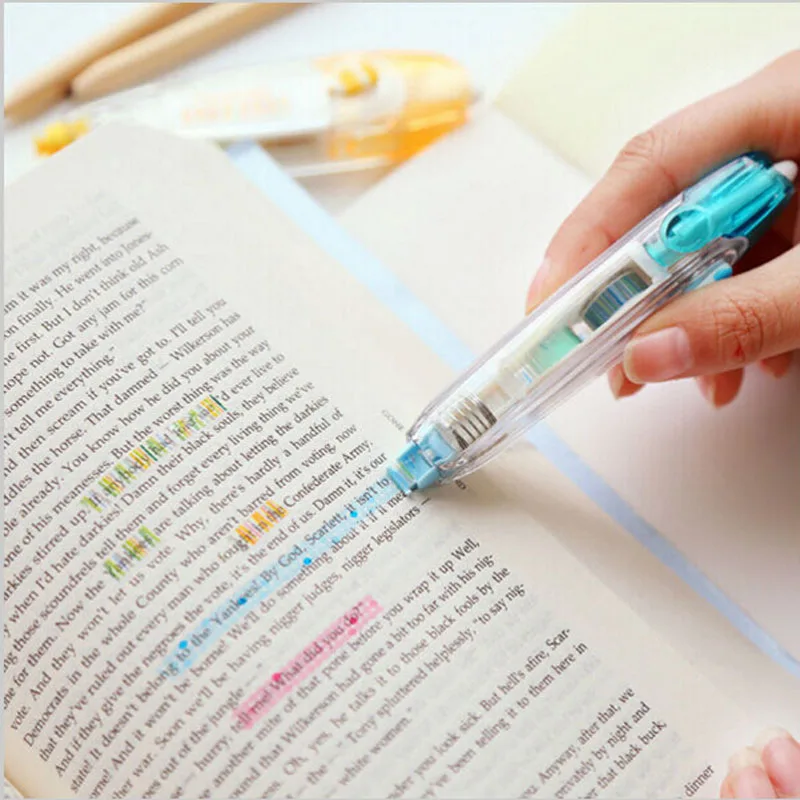 

12pcs/lot New Dot Liner correction tape Decorative marking Macaron lace tape for schedule stationery Office School G017