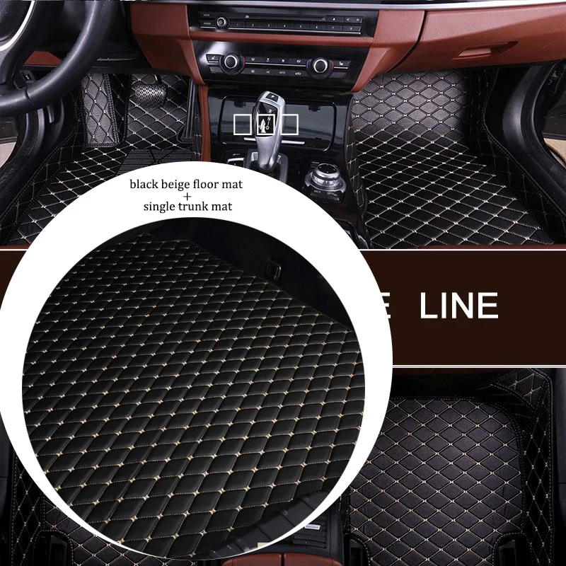 Водонепроницаемый Автомобильный напольный коврик и для багажника KIA Rio Niro K3 K5 Soul