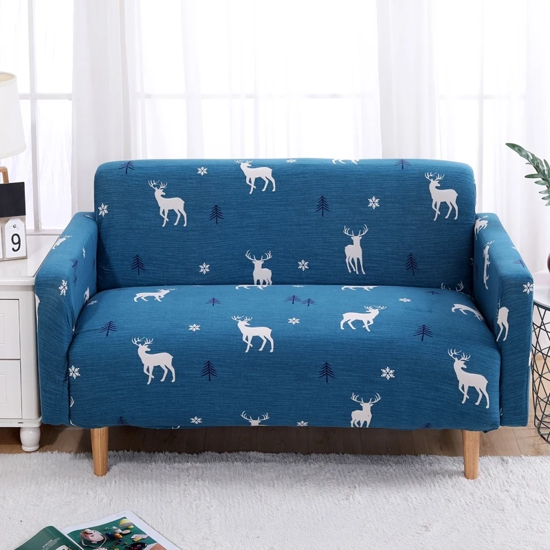 1 шт. эластичные чехлы для диванов из полиэстера и спандекса Прочные мягкие Чехлы