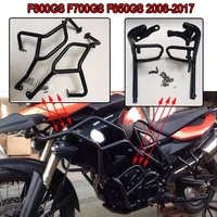 f650g f700gs f800gs radiator engine guards highway crash bars upperlower frame protector for bmw f800gs f700gs f650gs 2008 2018