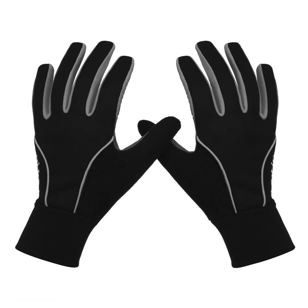 Santic мужские перчатки для велоспорта с функцией полного пальца быстросохнущие