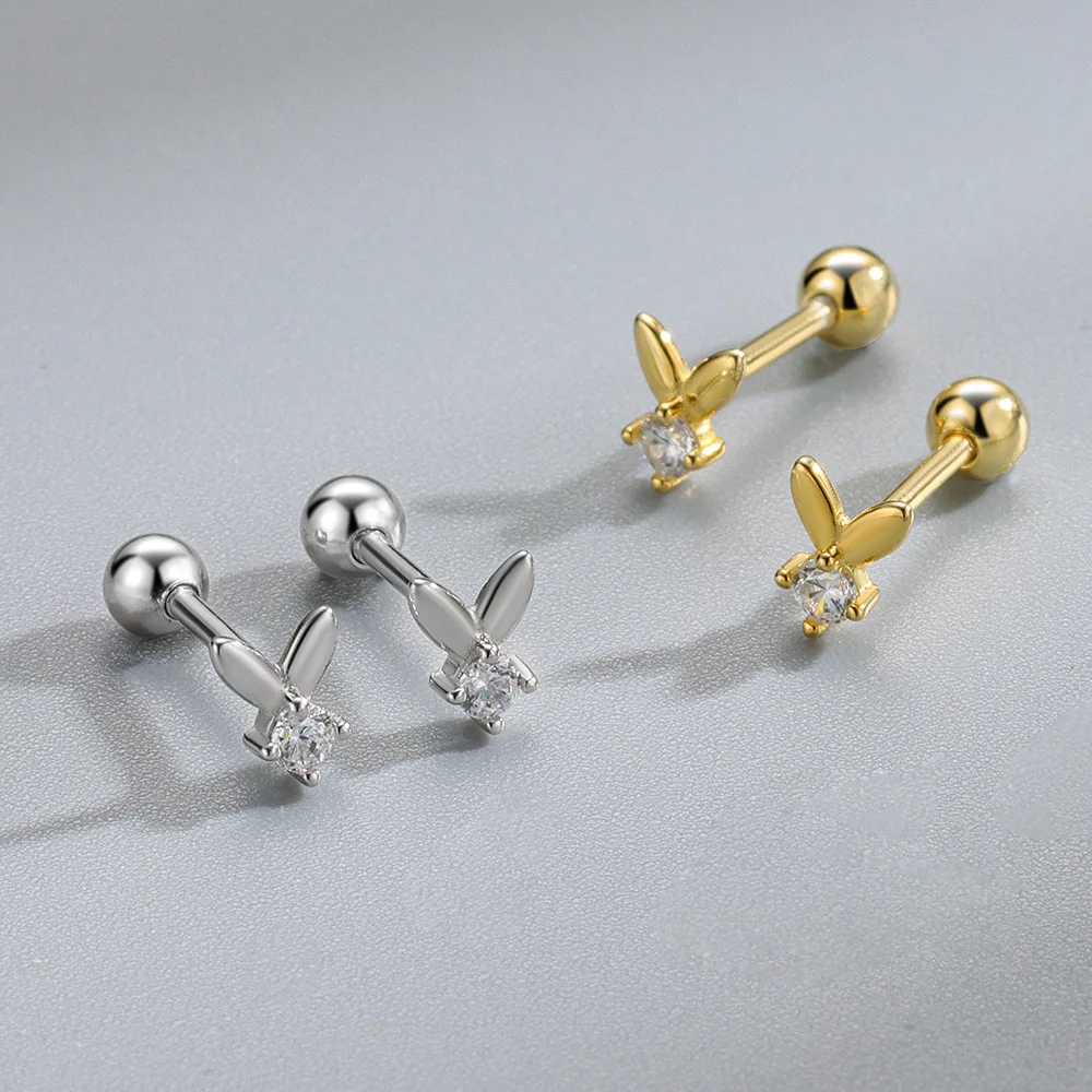 

Модные маленькие серьги-гвоздики из нержавеющей стали для женщин, изысканные серьги-бабочки для пирсинга, ювелирные изделия для вечеринок, ...