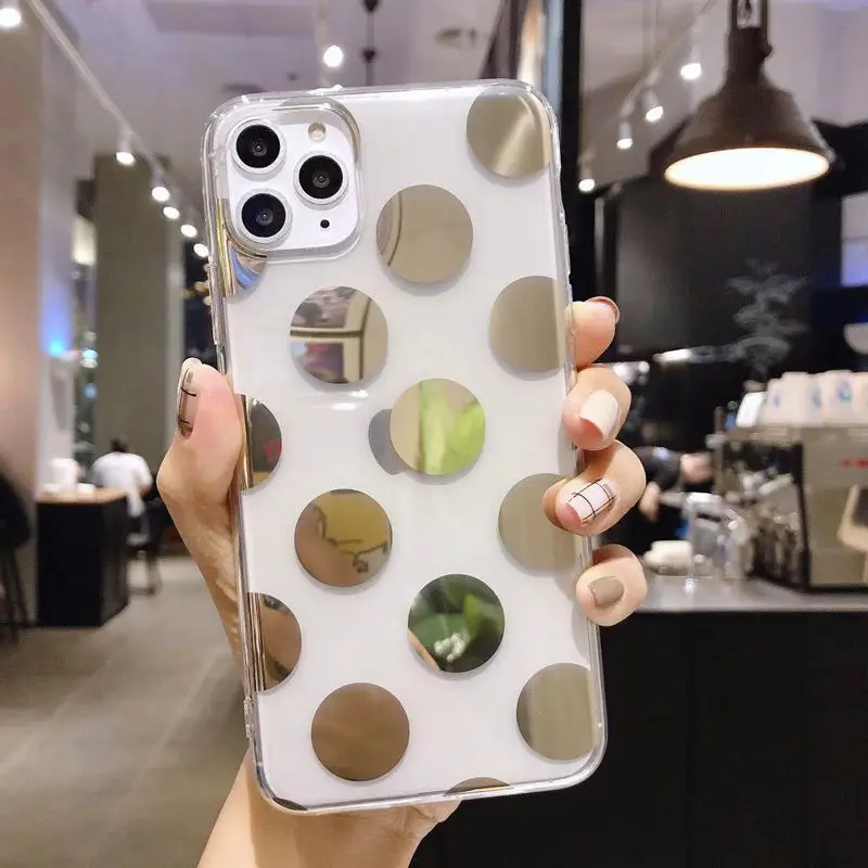 Lovebay Love Heart чехол для телефона для iPhone 7 8 6 6s Plus 11 Pro X XR XS Max прозрачный гальванический Мягкий ТПУ силиконовый чехол - Цвет: 6070