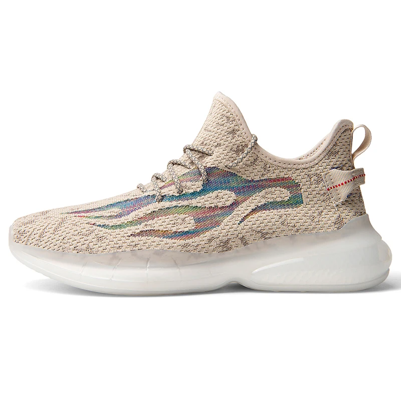 

shoe breathable sneakers mens man safety sandalias de for men summer new transpirables Casual Breathable masculino sneaker Men