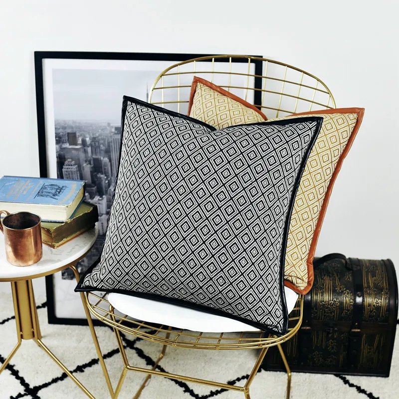 Чехол для подушки DUNXDECO декоративная подушка чехол современный простой