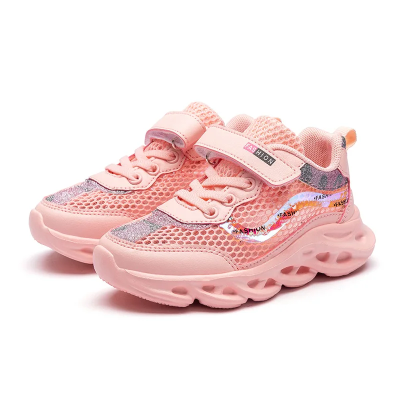 

Brand summer new hollow single-net children's shoes trend casual girls sneakers Breathable sports running