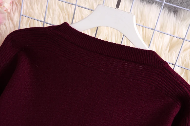 ALPHALMODA Зимний меховой свитер, платье с меховым карманом, пуловер с длинными рукавами, женское модное трикотажное платье