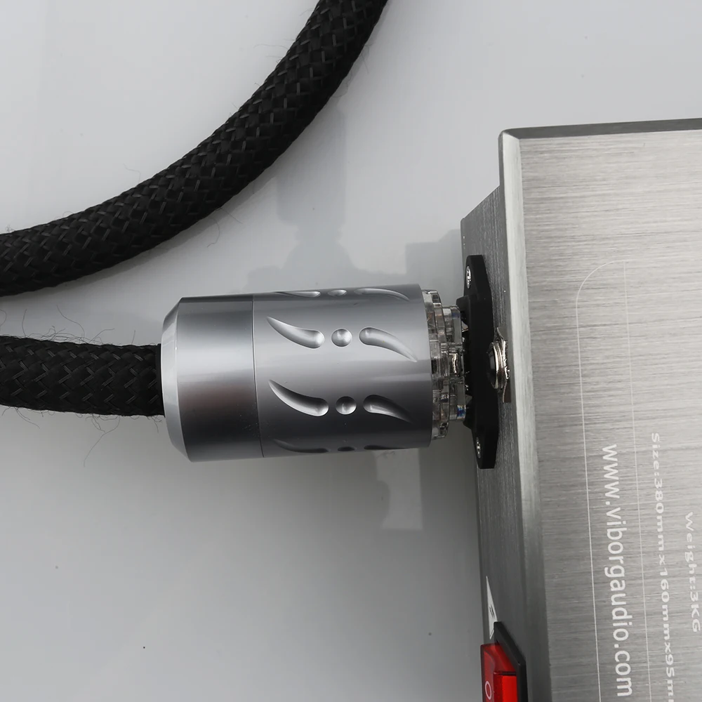 16 шт. медный аудиокабель переменного тока с вилкой из чистой меди|audiophile cable|audiophile
