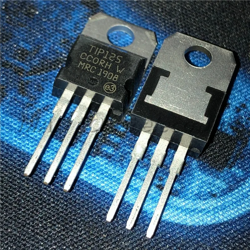 50 шт./лот TIP125 5A/60V TO-220 Darlington трубка питания