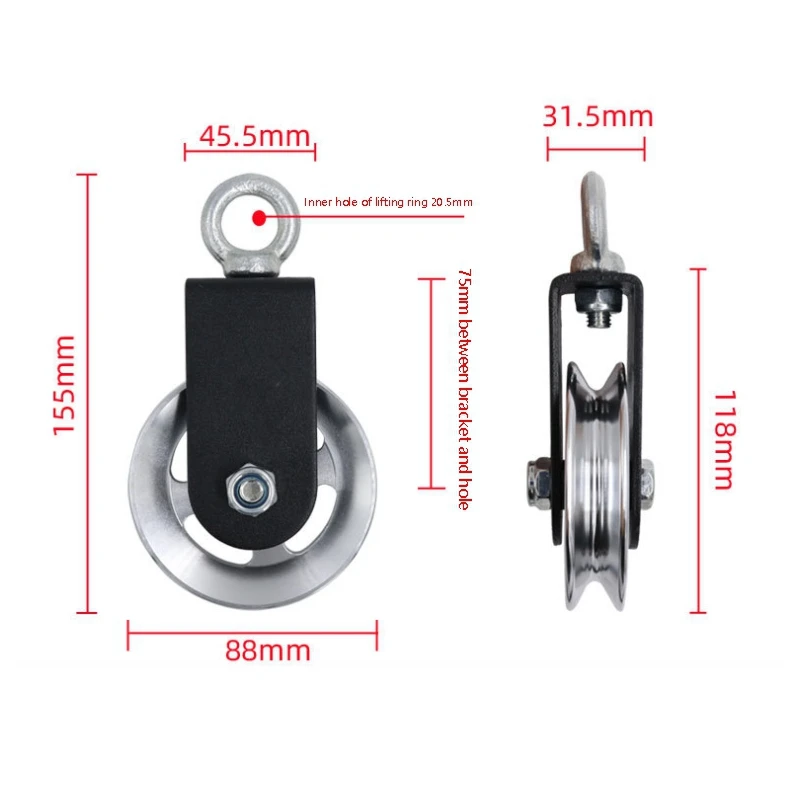 

Pull Down Machine Full Set Triceps Rally Home High Pull Down Trainer Wire Rope Pulley Accessories Fitness Equipment