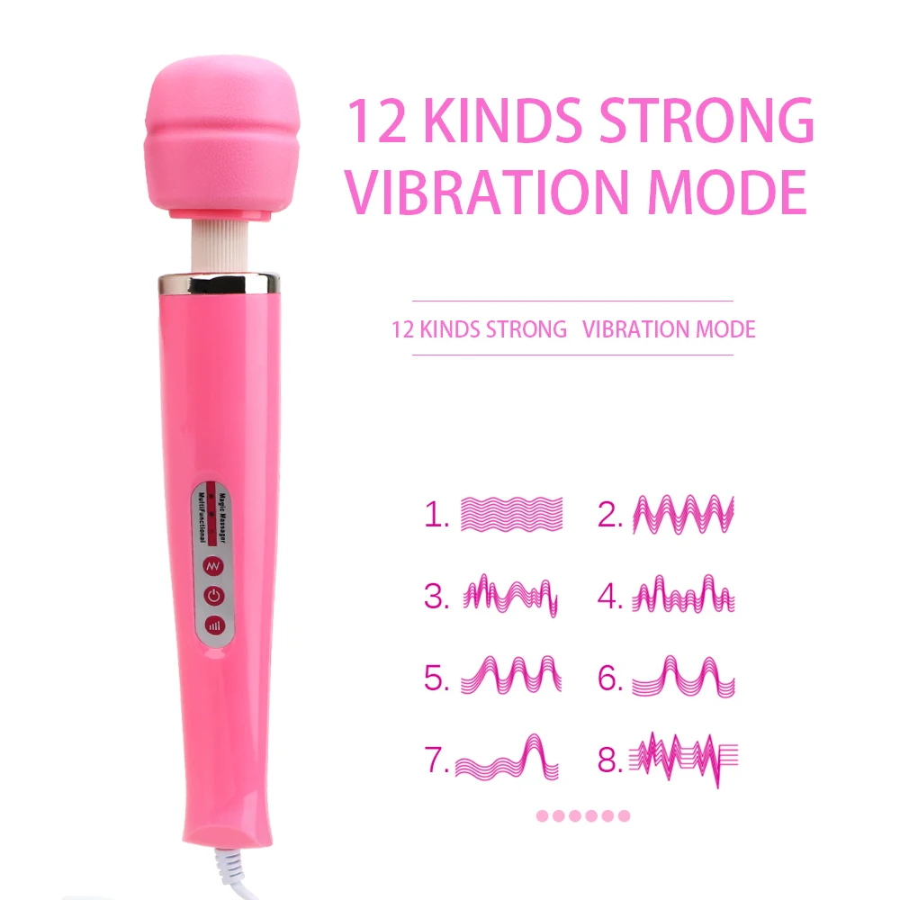 OLO 12 Speed Clit Vibrator Dildo Breast Massager Magic Wand AV Stick Stimulator Vagina for Sex Big Size Toys | Красота и здоровье