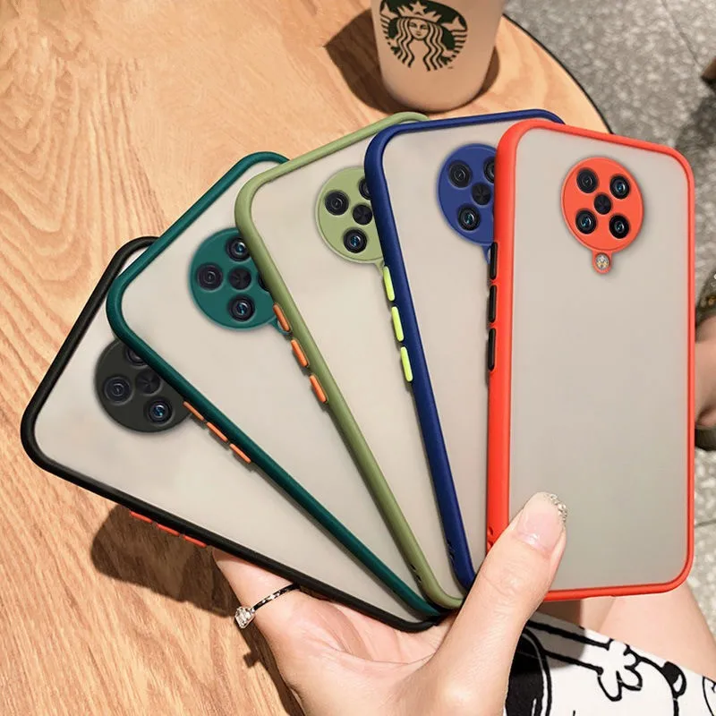 

For Xiaomi Poco F2 Pro Case Silicone Matte Funda Rubber Protective Cover Phone Case For Xiaomi Poco X3 F2 Pro pocophone F2 PRO