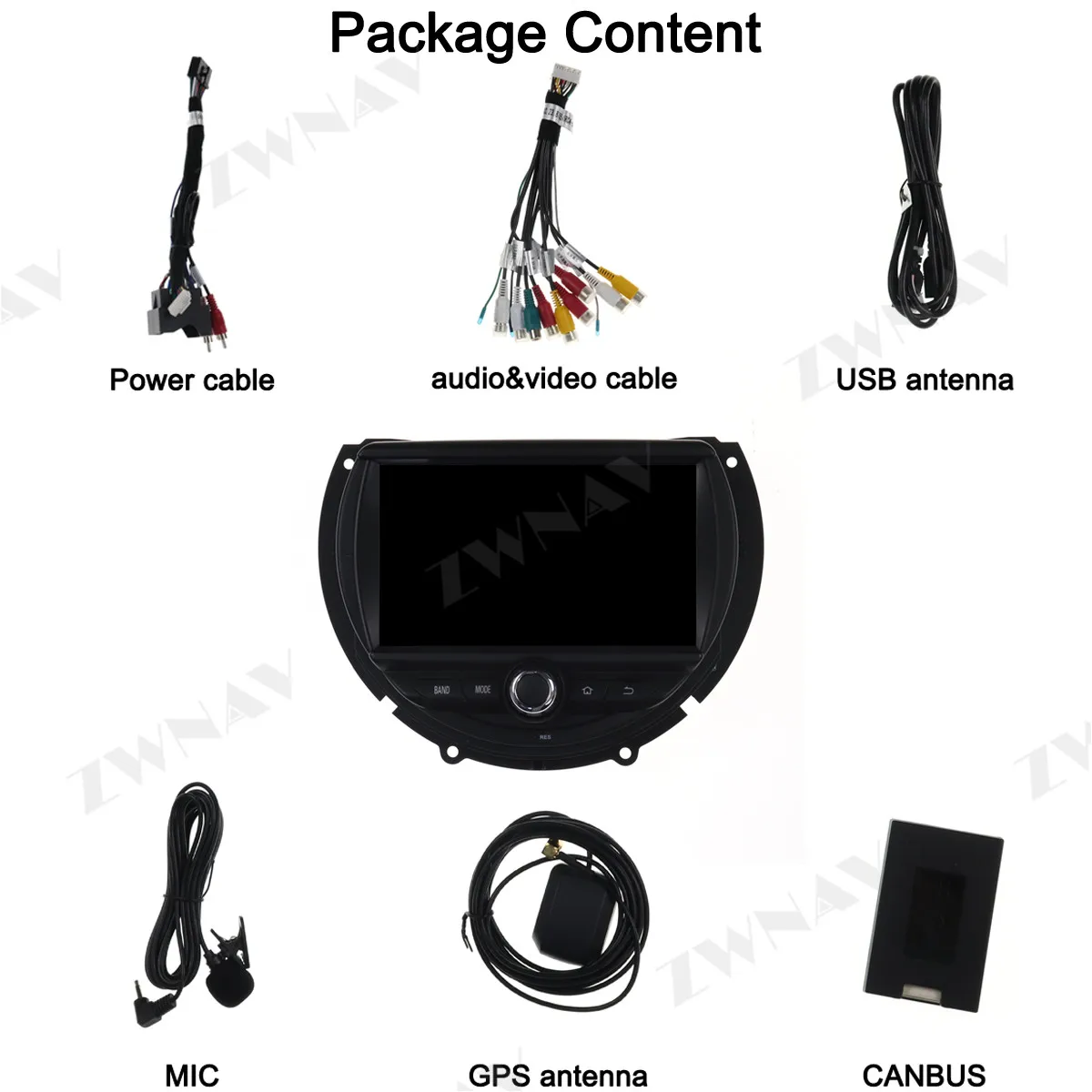 Автомагнитола с 4 + 32 Гб 8 &quotAndroid 9 0 dvd плеер для MINI Cooper 2014 2016 GPS навигация