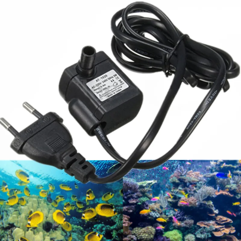 

3W Professional Fish Tanks Small Fountains Aquarium Engineering Plastics Vertical Side Water Pump