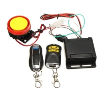 1set 12v motorcycle bike anti theft security alarm system scooter 125db remote control key shell motorcycle speaker