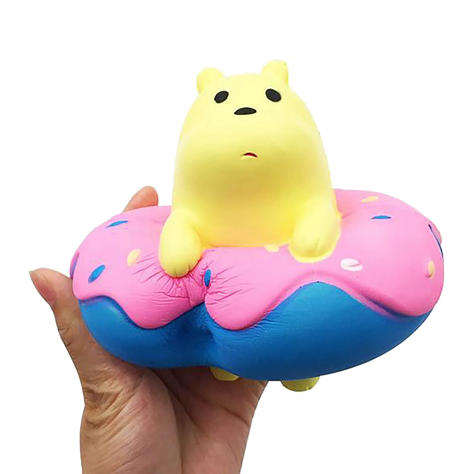 

Creative Donut Bear Slowly Rising Pressure Relief Toy Stress Relief Toy Gift Kawaii Squishies Stress Reliever Toys Gift