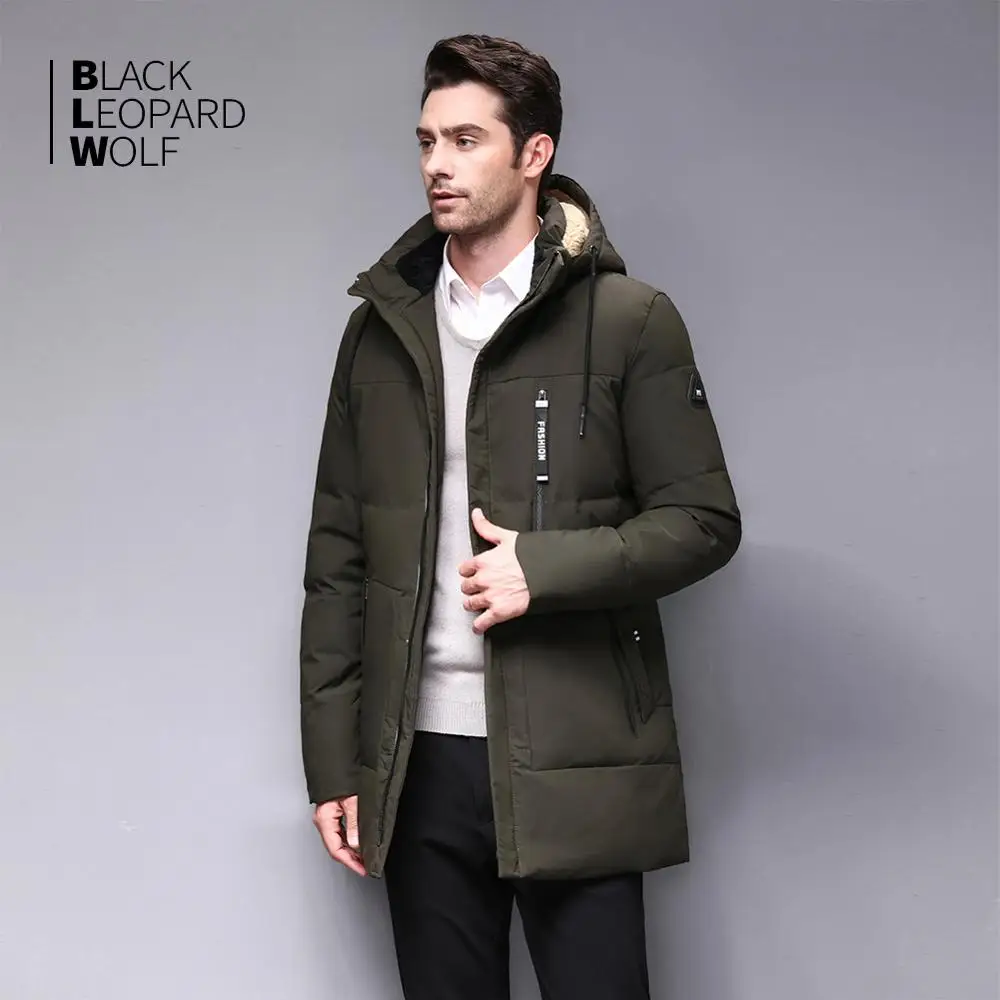 Blackleopardwolf 2019 Новое поступление зимняя куртка высокого качества Повседневные