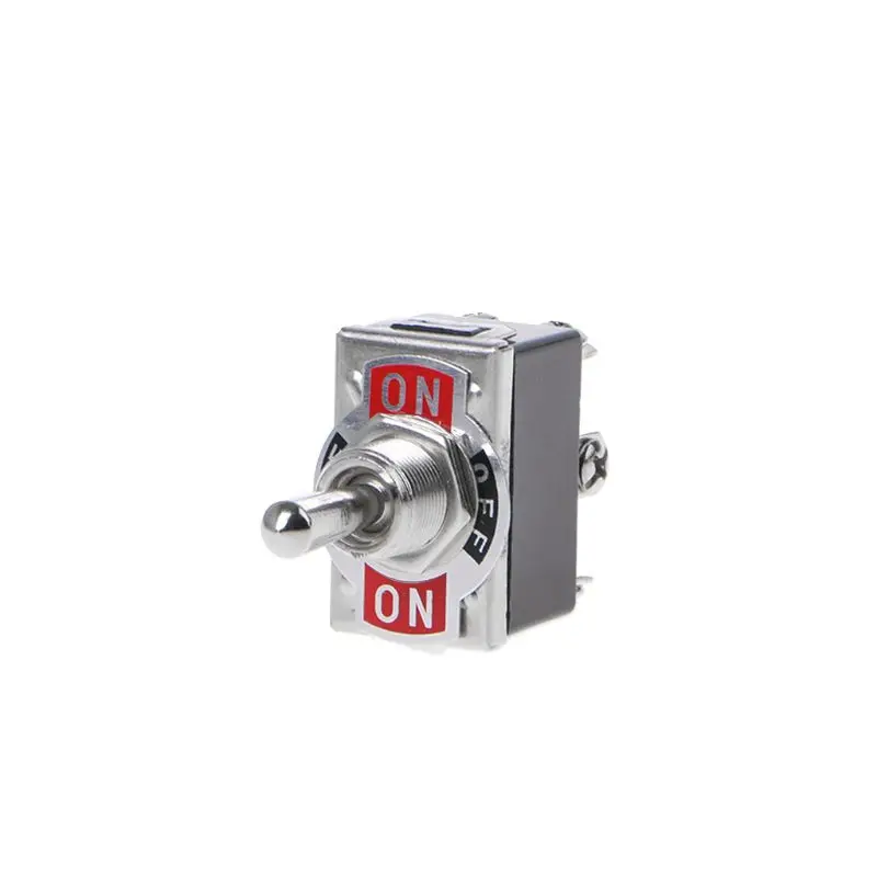 

10pcs 6 Pin 3 Toggle Positions DPDT ON-OFF-ON Switch 15A 250V Mini Reverse Polarity Motor Switches Tool E-TEN1322