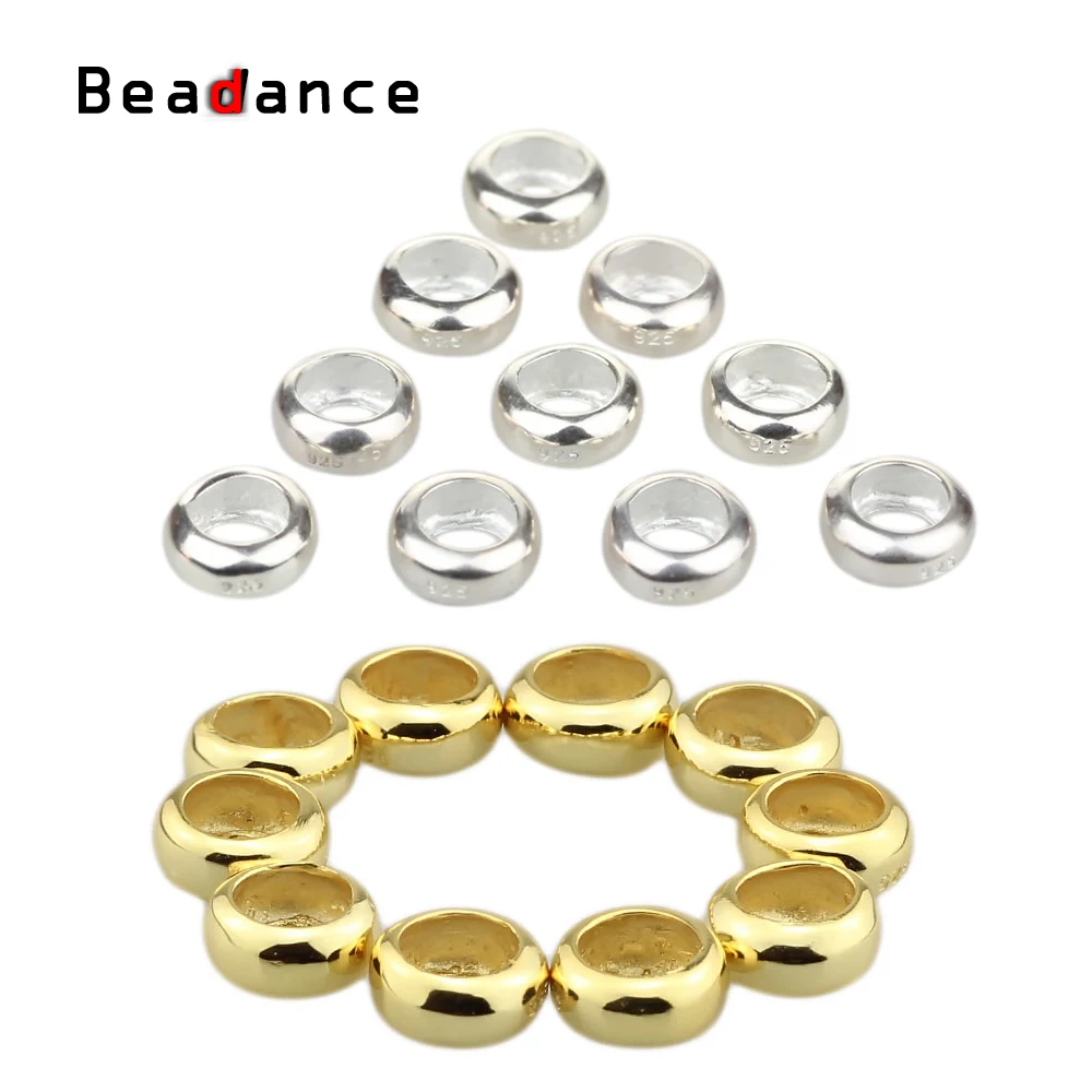 2 шт./5 предметов в лоте 10 шт. Аутентичные 925 пробы серебро Европейский Стиль