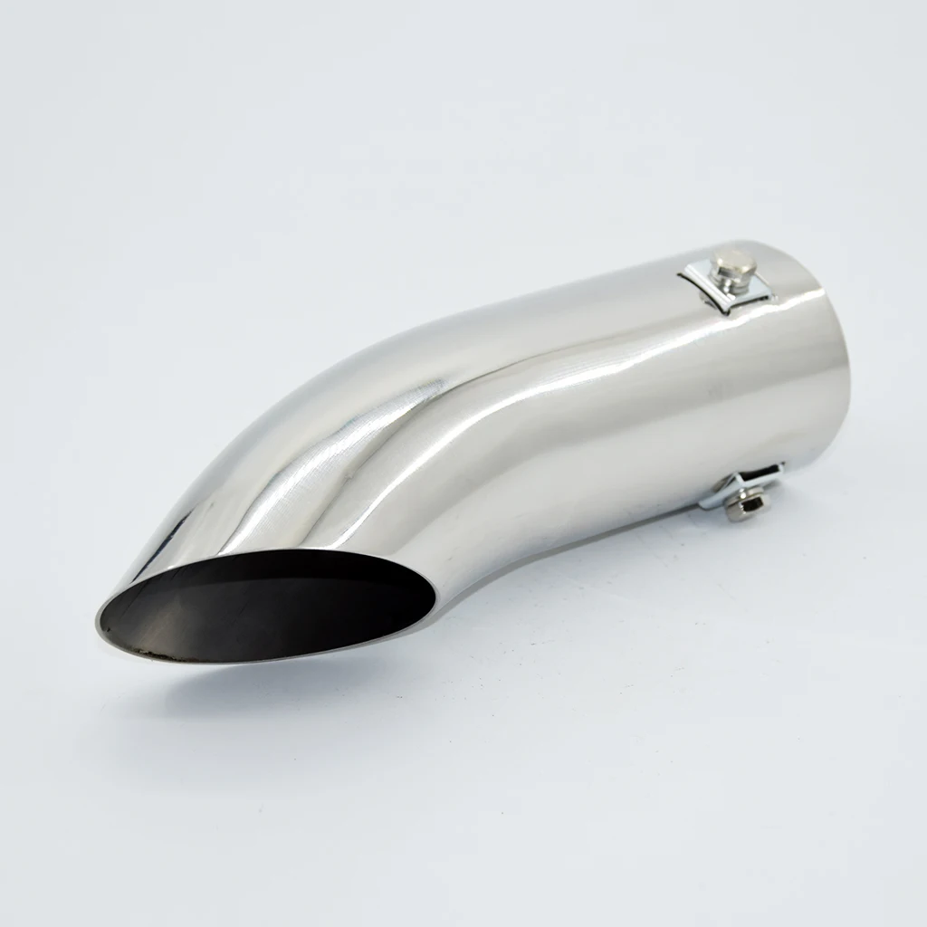 Универсальный автомобильный глушитель выхлопной трубы из нержавеющей стали