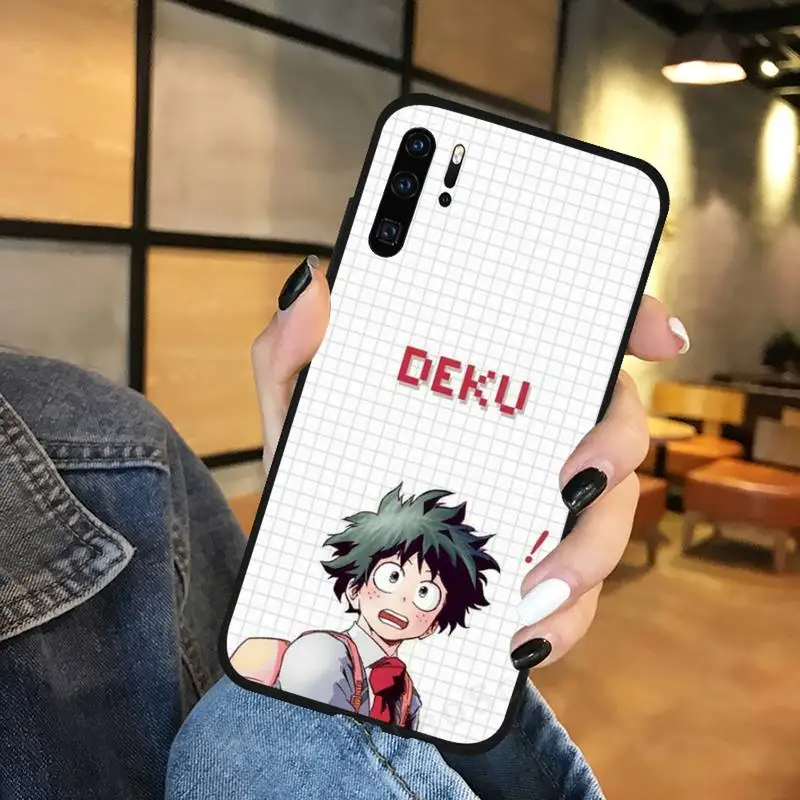

My Hero Academia Cartoon Anime Japan Phone Case For Huawei NOVA 2 2i 2s 3i 4 4e 5 plus P10 lite 20 P20 pro honor10