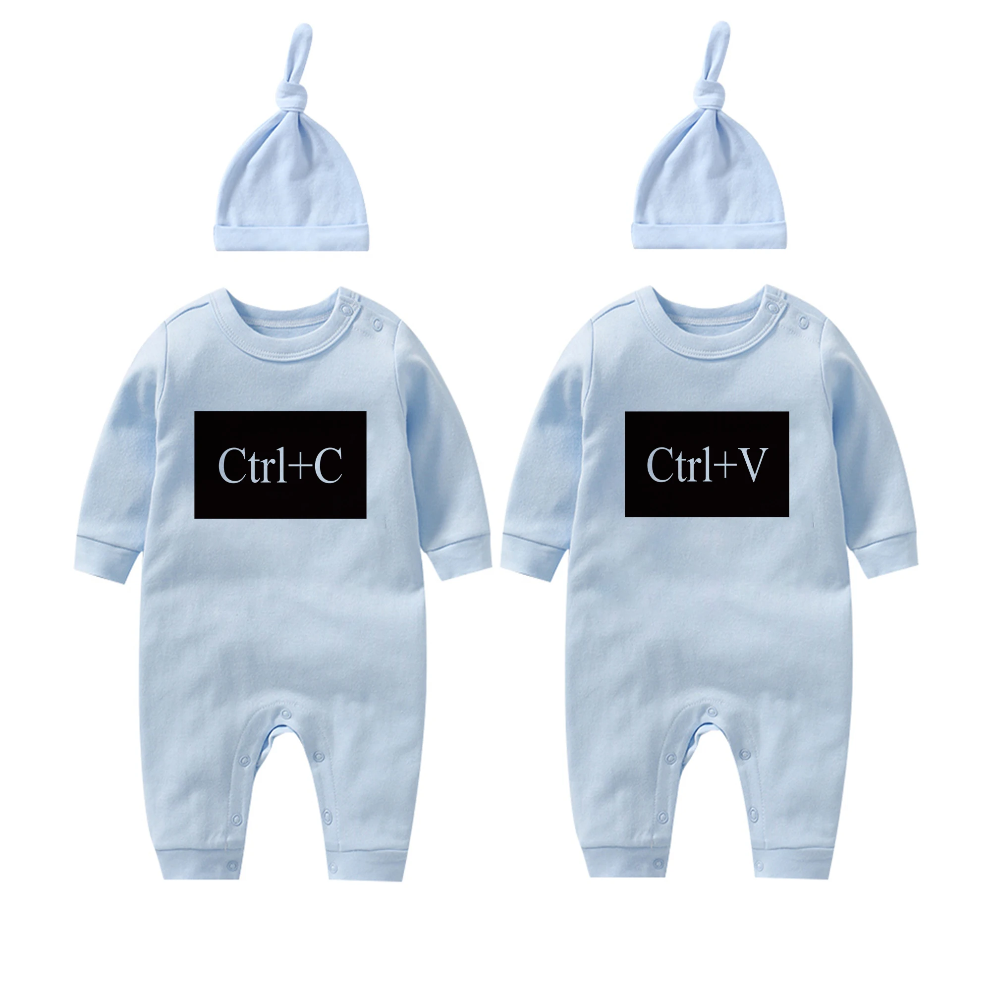 YSCULBUTOL боди для новорожденных Забавная детская одежда близнецов Милая комбинезон