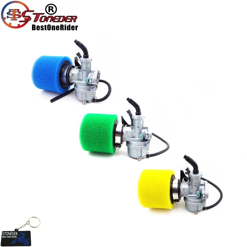 STONEDER 22 мм карбюратор 38 воздушный фильтр для 110cc 125cc двигатель китайский