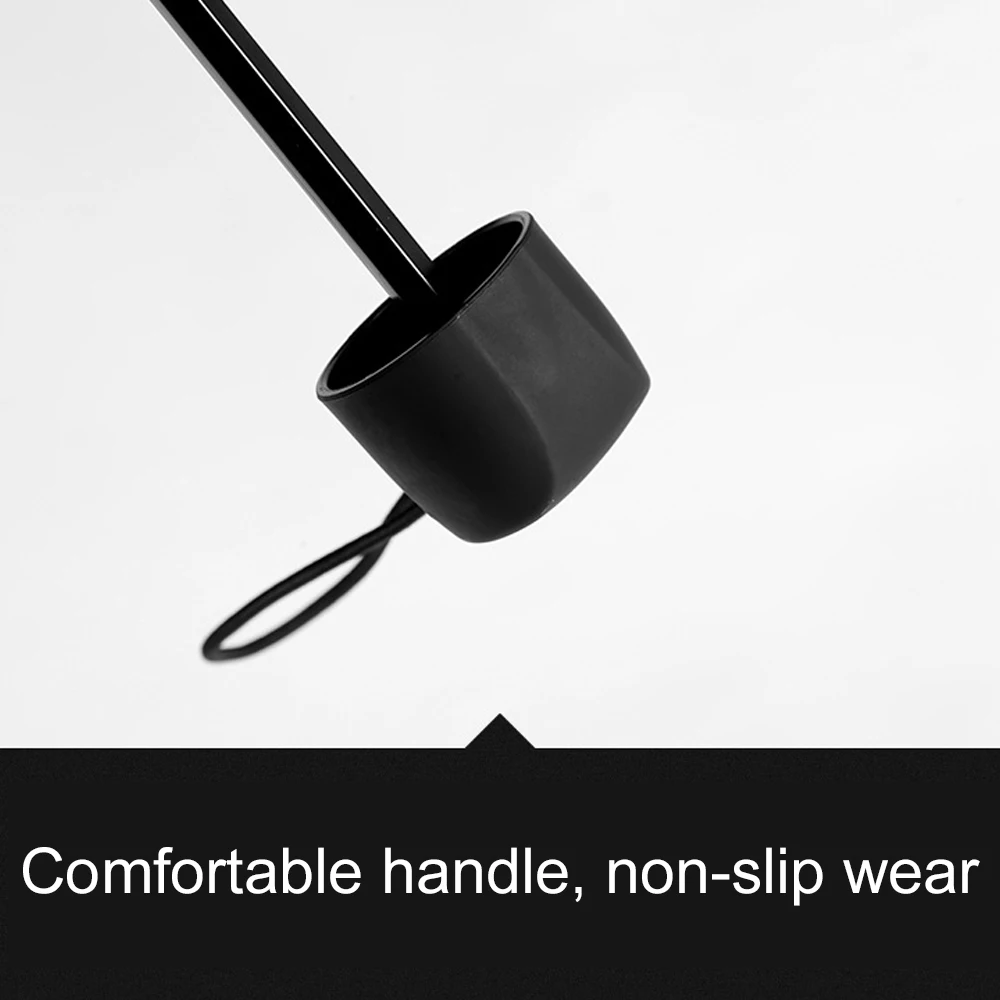 Зонт Magic Цветок Купол Водонепроницаемый 3 сложенный черный Прорезиненная Ткань