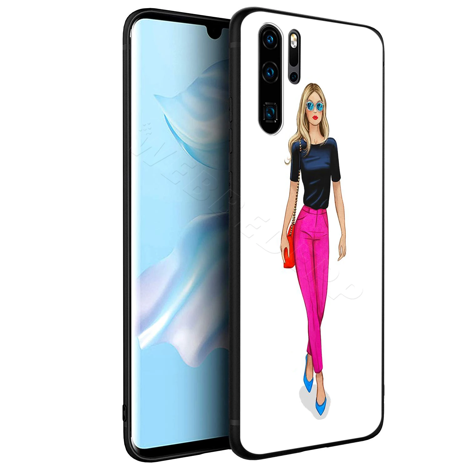 Webbedepp красивая любовь девушка чехол для Huawei Mate 10 20 30 Nova 2i 2 3 3i 4 5i Y5 Y6 Y7 Y9 Pro Lite Prime |