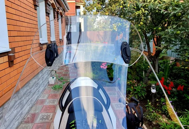 Adjustable Windscreen Wind Deflector Universal Motorcycle Windshield For Honda GROM MSX125 2013 2014 2015 2016 2017 2018 2019 | Автомобили