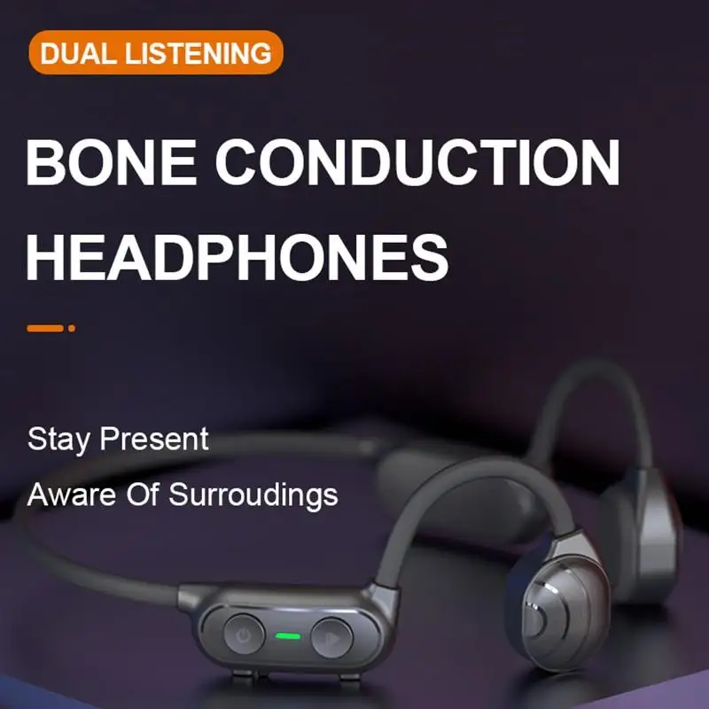 AS10 bone conduction bluetooth headset bluetooth 5.0 wireless ear-mounted non-ear IP56 waterproof sports headset fone de ouvido