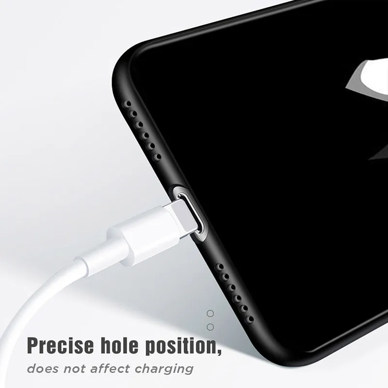 Чехол-накладка для Apple IPhone 12 Mini 11 Pro XS MAX XR X 8 7 6S 6 Plus 5S SE силиконовый | Мобильные