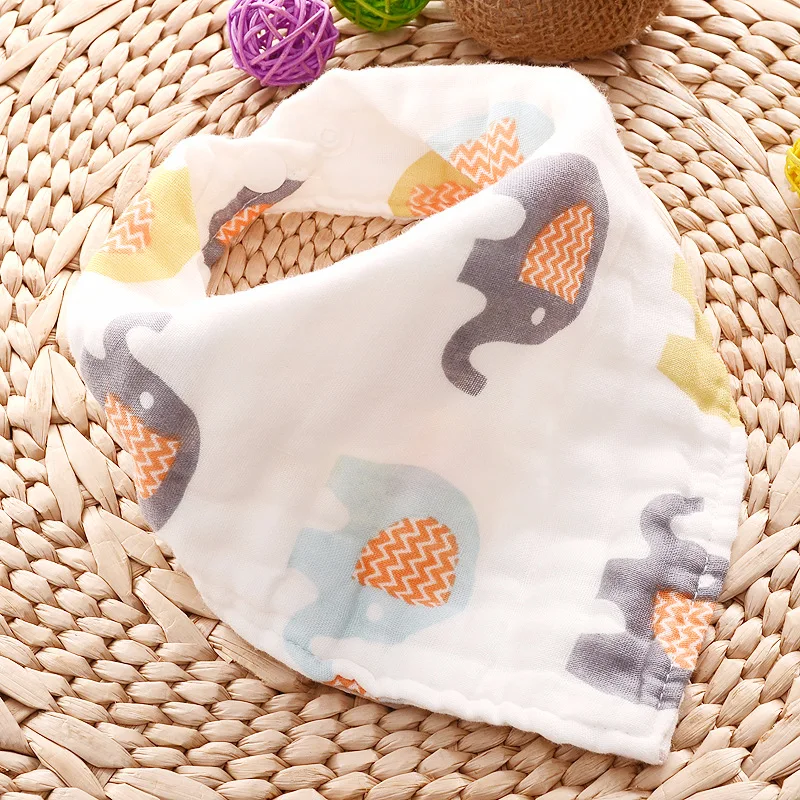 5pcs/3pcs/lot Muslin Baby Bibs Girls Boys Cloth Babador Bandana Bebe Smock Burp Cloths Accessory Infant Stuff | Мать и ребенок