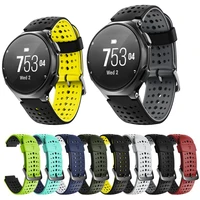 22mm watch straps for garmin forerunner 235 230 620 630 735xt 235lite sports watchband smartwatch wrist band silicone bracelet