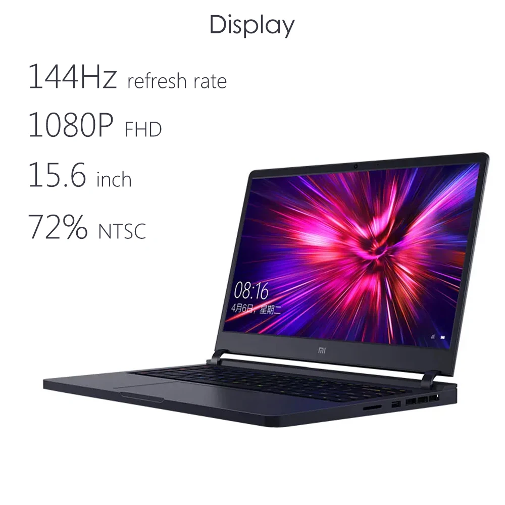 Xiaomi mi ноутбук Ga mi ng Windows 10 Intel Core i7-9750 H 16 Гб ram 512 ГБ SSD HD mi notebook type-C Bluetooth