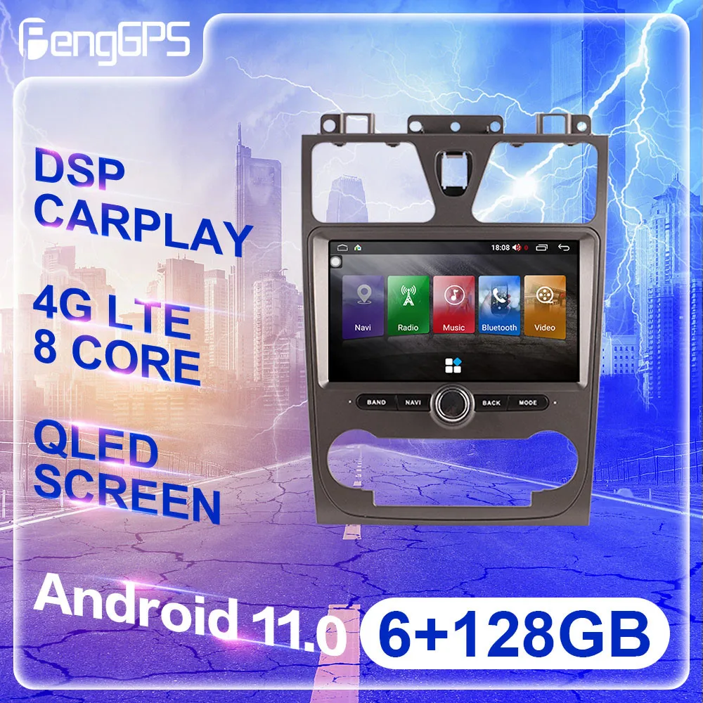

128G Android 11 For Geely Emgrand EC7 2012 2013 2014 2015- 2017 Car Radio Multimedia Player GPS Navigation Auto Stereo Head Unit