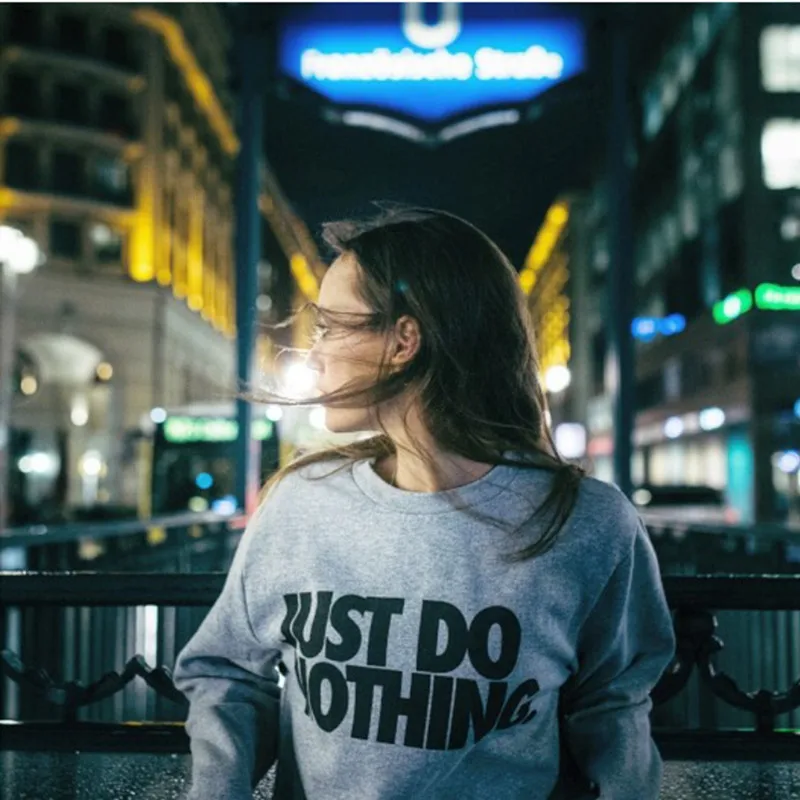 Just Something Hoodies Sweatshirts EuropeTops 2022 Women Casual Kawaii Harajuku Kpop Sweat Punk For Girls Clothing Korean