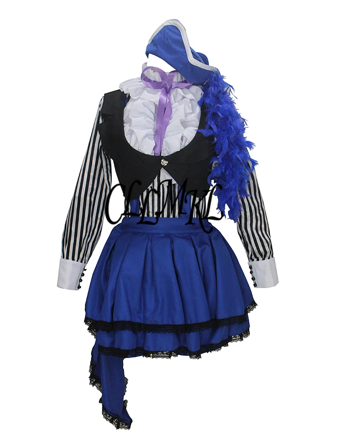 Аниме Черный Дворецкий Косплей Kuroshitsuji Ciel Phantomhive цирковая форма костюм весь комплект