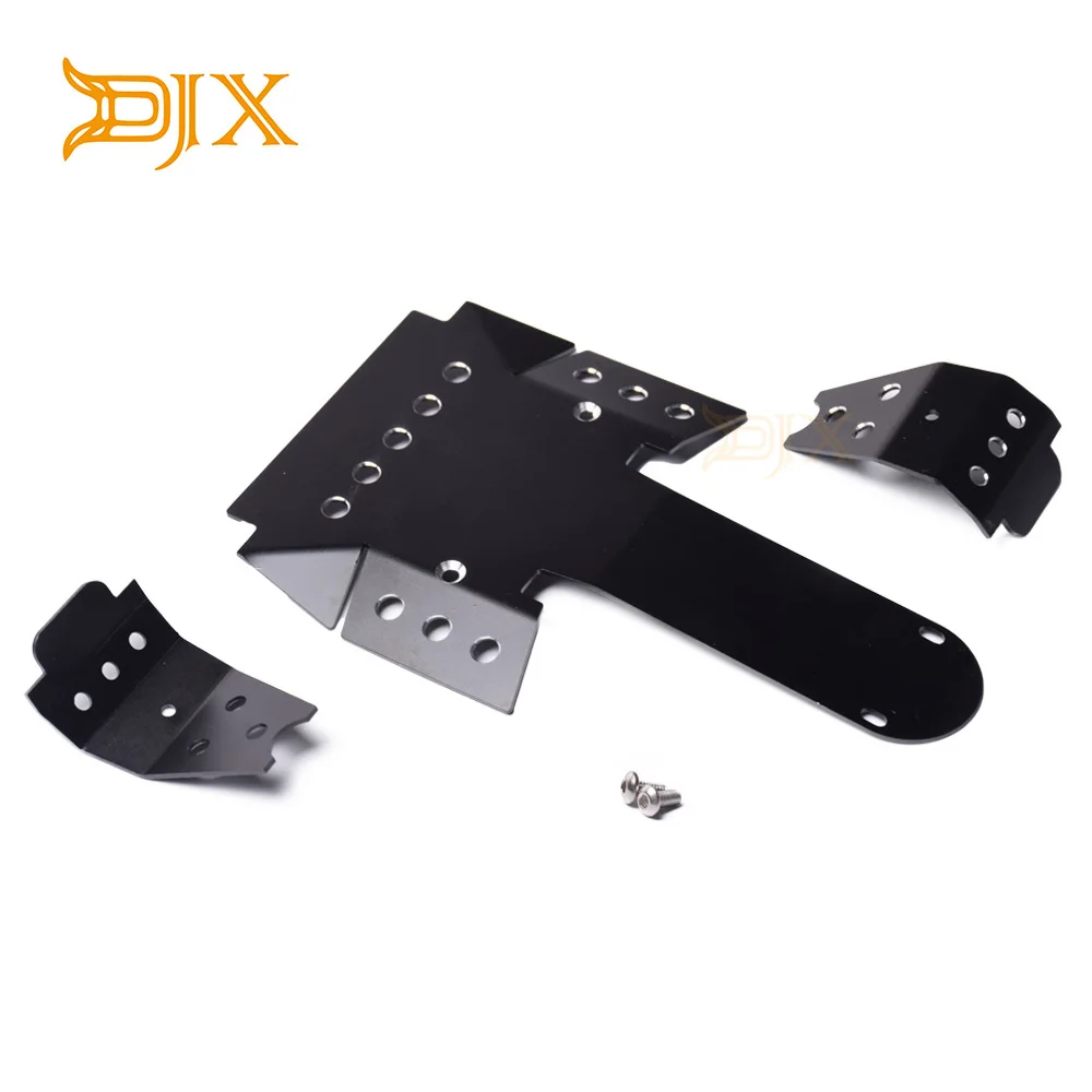 DJX металлический сплав корпус бронированный вал защита оси для 1/10 RC Гусеничный