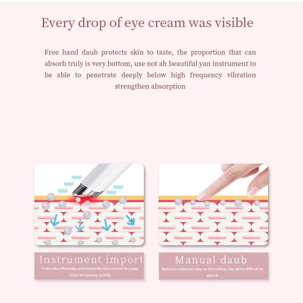 SOPHKO Eye Beauty Devices массажный синий светильник для удаления мешков глаз массажер