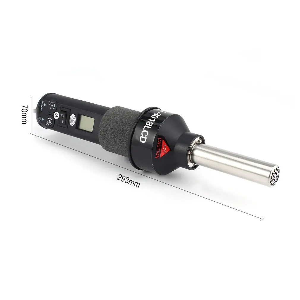 

450W 220V Digital Soldering Iron Desoldering Hot Air Gun Portable Temperature-controlled Electronic Power Tool DIY Heat Gun