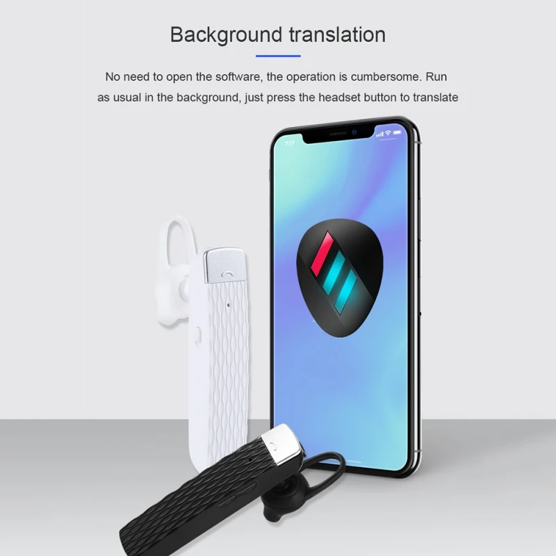 Умные Переводные наушники для Bluetooth 5 0 портативная интеллектуальная