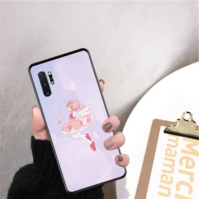 Чехол для телефона Cardcaptor Sakura чехол мобильных телефонов Samsung Galaxy S6 S6edge Note3 4 5 note 7 8 9